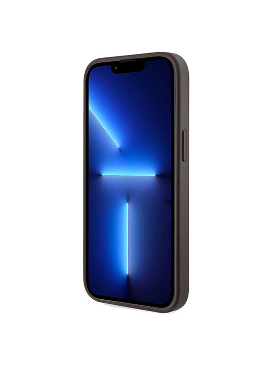 Guess Guess Etui na telefon iPhone 15 / 14 / 13 Brązowy