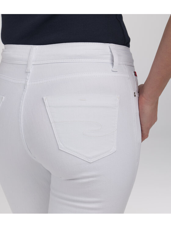 Lee Cooper Lee Cooper Jeansy JEANS D KIM 2424 WHITE Biały Regular Fit