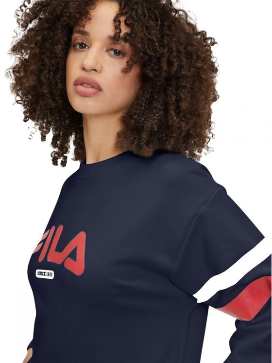 Fila Fila Mikina FAW0742.50004 Tmavomodrá Regular Fit