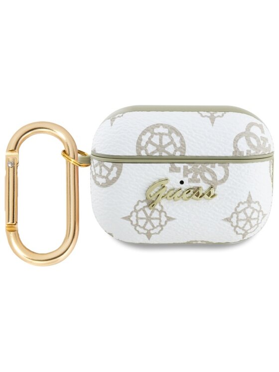 Guess Guess Etui na słuchawki AirPods Pro 2 - 4G Hook Biały