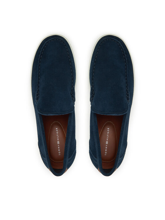 Tommy Hilfiger Tommy Hilfiger Mokasyny FM0FM05354 Granatowy