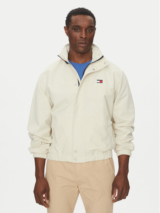 Tommy Jeans Tommy Jeans Bunda pro přechodné období Dna Ess DM0DM20900 Béžová Regular Fit