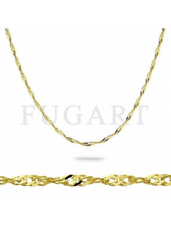 Fugart Fugart Naszyjnik Singapur 45 cm FUG1-26-Ł00052-2 Złoty