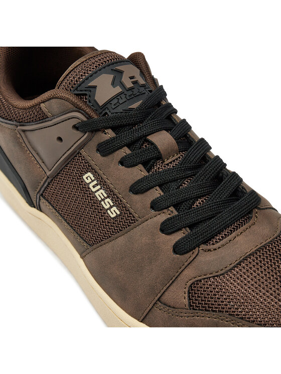 Guess Guess Сникърси Sava Low FMTSAL FAB12 Кафяв