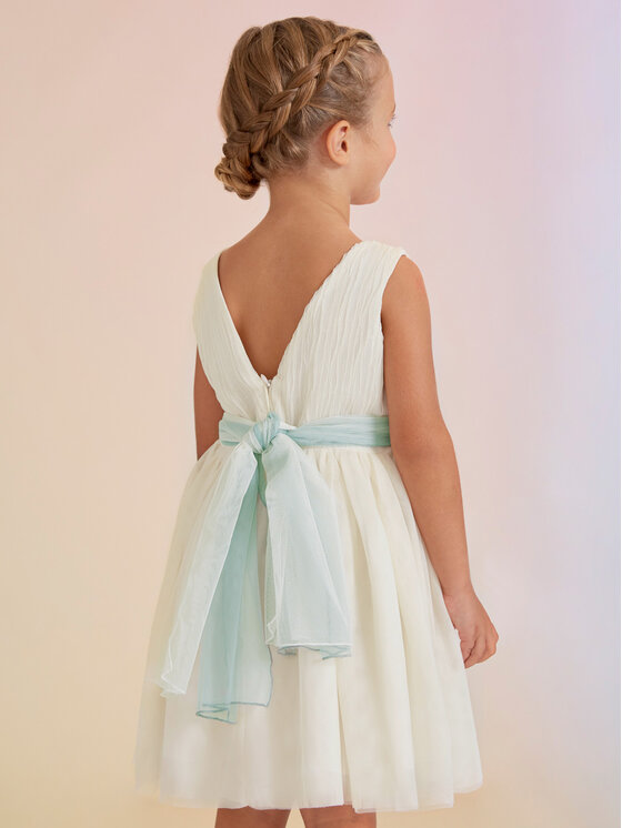 Abel & Lula Abel & Lula Elegantes Kleid 5033 Écru