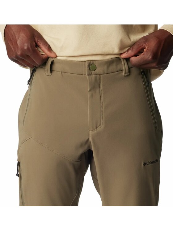 Columbia Columbia Spodnie outdoor 205406 Zielony Regular Fit