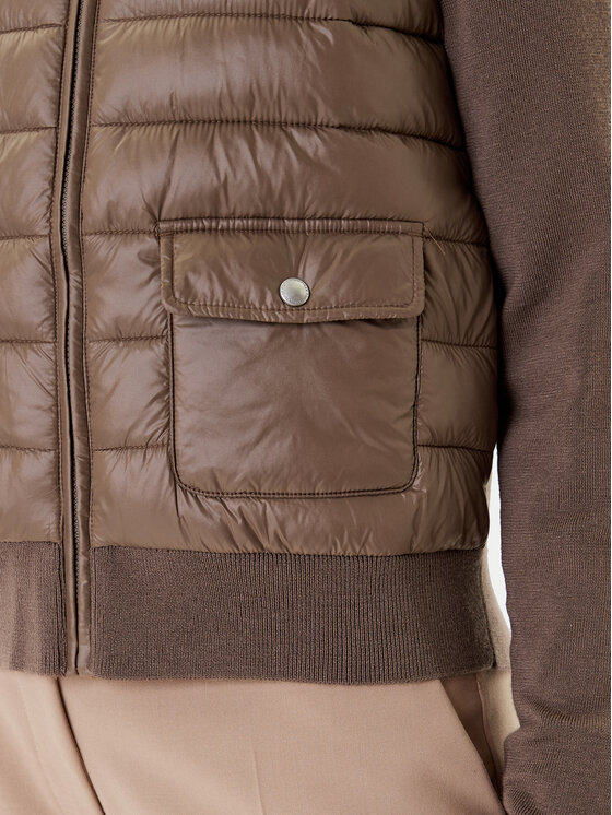 Tommy Hilfiger Tommy Hilfiger Μπόμπερ μπουφάν WW0WW46741 Καφέ Regular Fit