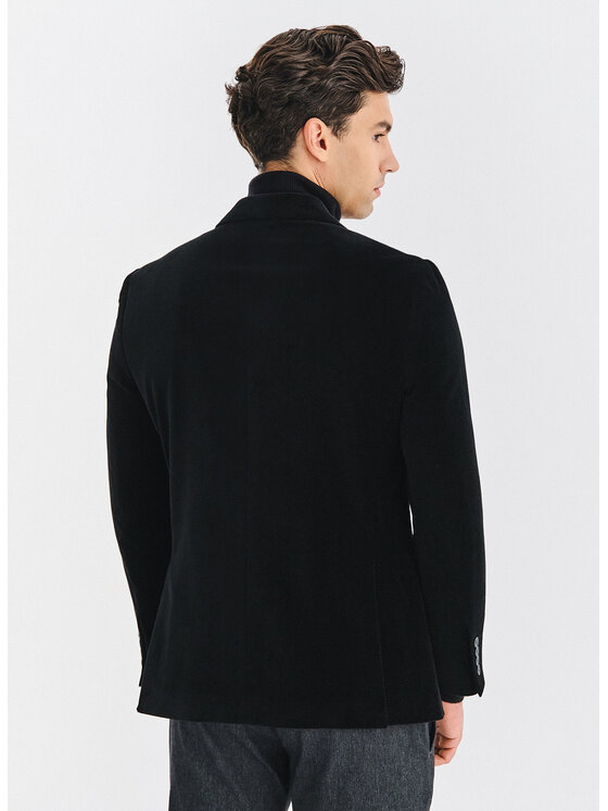Pako Lorente Pako Lorente Marynarka P25WF-3X-023 Czarny Slim Fit