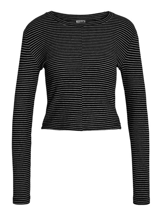 Noisy May Noisy May Blúzka Posy 27026866 Čierna Slim Fit