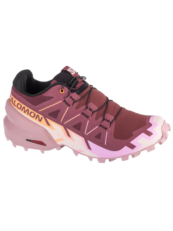 Buty do biegania, rozmiar 42/2/3, Bordowe, Salomon Speedcross 6 W