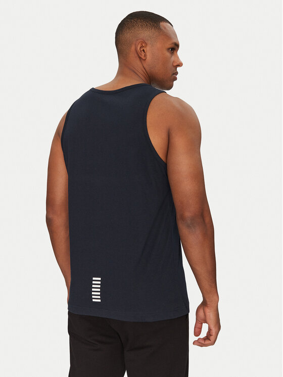 EA7 Emporio Armani EA7 Emporio Armani Tank top 7M000295 AF10375 UB102 Granatowy Regular Fit