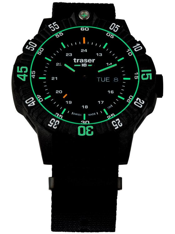 Traser Traser Zegarek TS-110722 Czarny