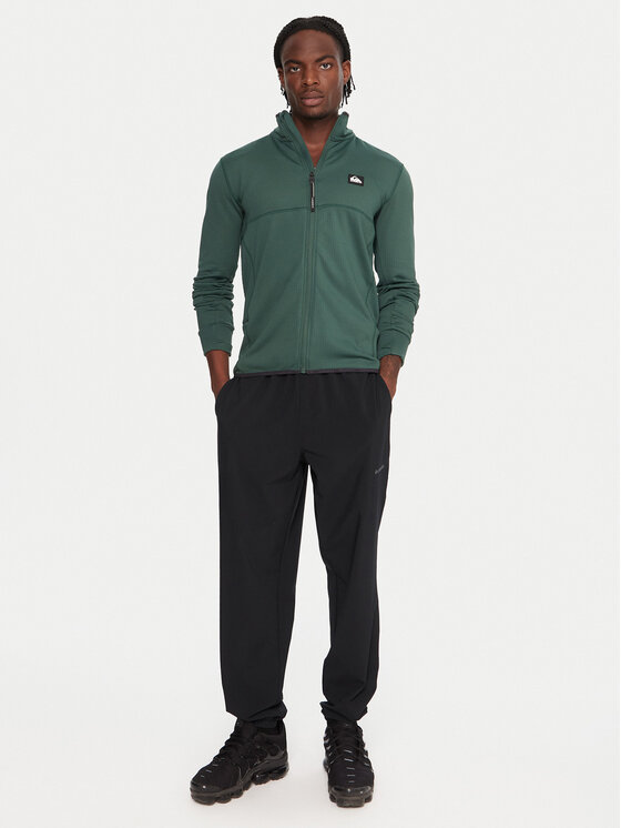 Quiksilver Quiksilver Technisches Sweatshirt Steep Point EQYPF03078 Grün Slim Fit