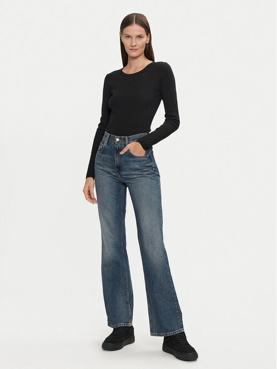 Gap Gap Μπλουζάκι 542721-00 Μαύρο Slim Fit