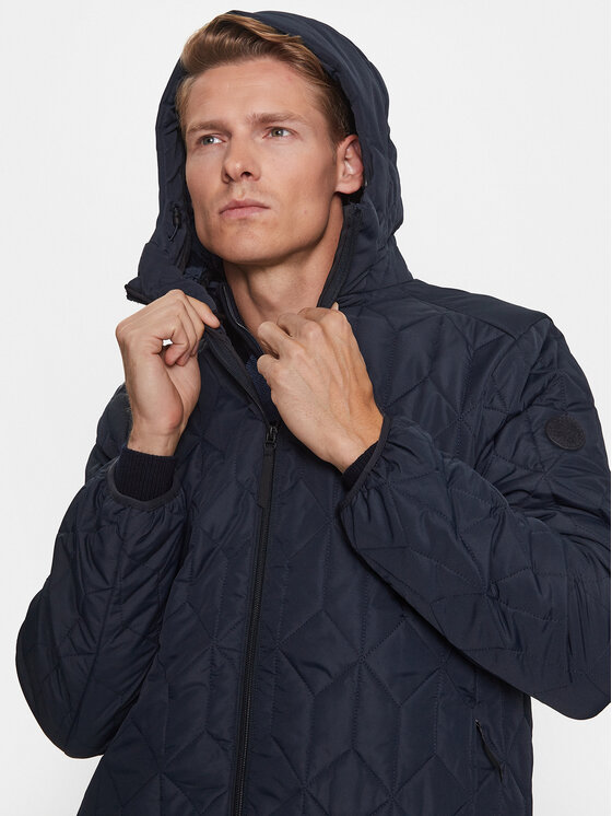 Lindbergh Lindbergh Zimska jakna 30-301103 Tamnoplava Relaxed Fit