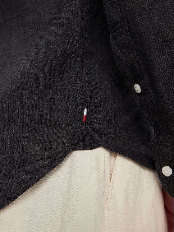 Tommy Hilfiger Tommy Hilfiger Camicia MW0MW34602 Nero Regular Fit