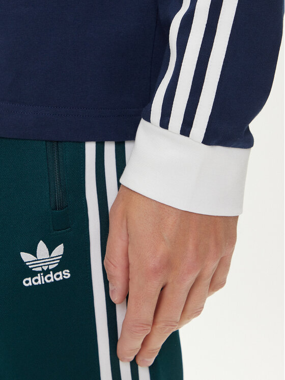 adidas adidas Hosszú ujjú adicolor Classics 3-Stripes IM9428 Sötétkék Slim Fit