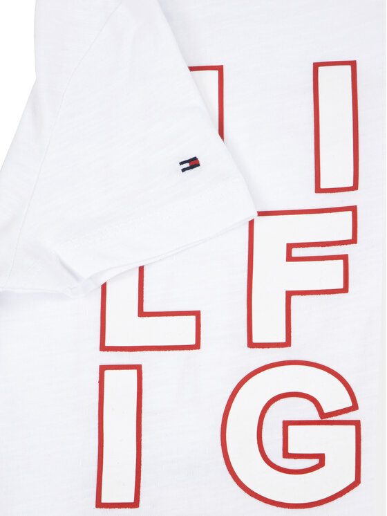 Tommy Hilfiger Тишърт Multi Application KB0KB05428 D Бял Regular Fit