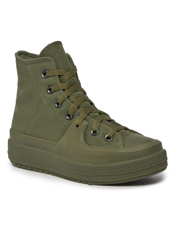 Converse Converse Tenisice Chuck Taylor All Star Construct Mono Canvas A06887C Zelena