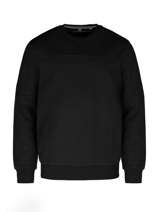 Volcano Volcano Bluza B-BARK Czarny Regular Fit