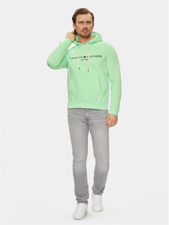 Tommy Hilfiger Tommy Hilfiger Pluus Logo MW0MW11599 Roheline Regular Fit