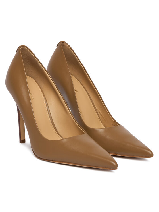 MICHAEL Michael Kors MICHAEL Michael Kors Lodičky Elyse High Pump 40R6EYHP1L Hnedá
