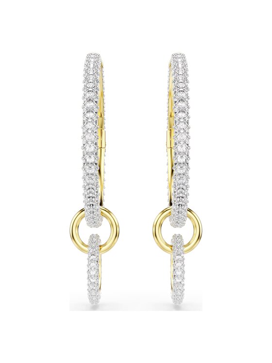 Swarovski Swarovski Kolczyki kreole Dextera 5738201 Złoty