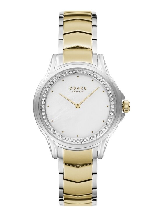 Obaku Obaku Zegarek V261LECWSF Złoty