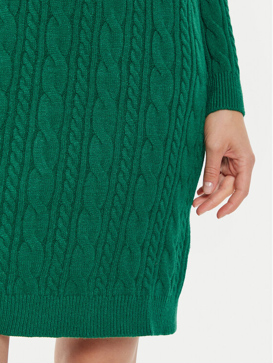 Tatuum Tatuum Strickkleid Wenewi T2320.211B Grün Regular Fit