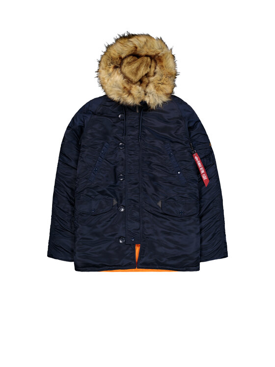 Alpha Industries Alpha Industries Zimné bundy AI.103141-07 Tmavomodrá Vintage Fit