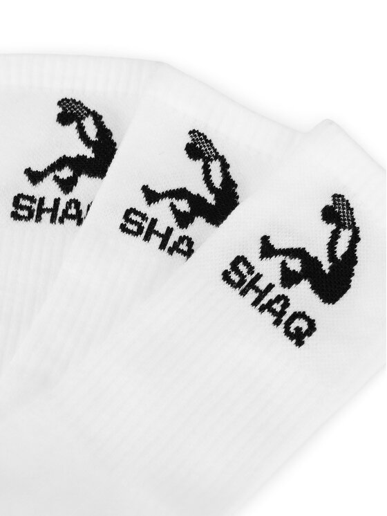 SHAQ Shaq Skarpety długie SHQ-MB-003-AW24 Biały