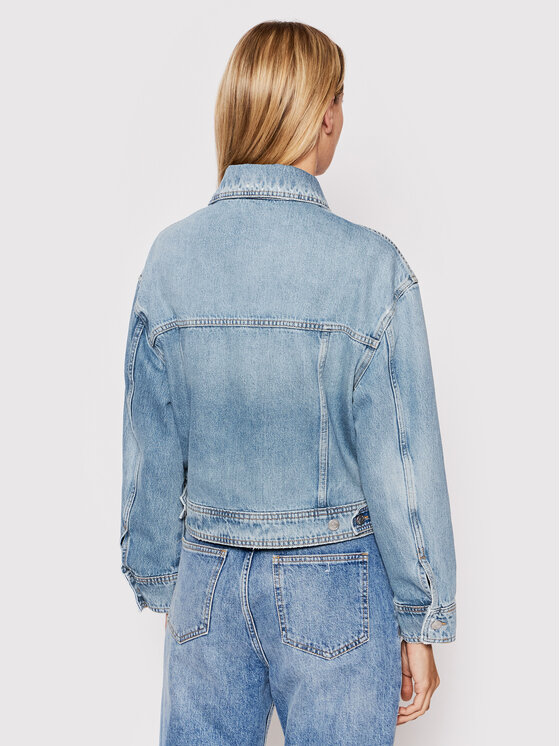BOSS Boss Jeans jakna 50474222 Modra Regular Fit