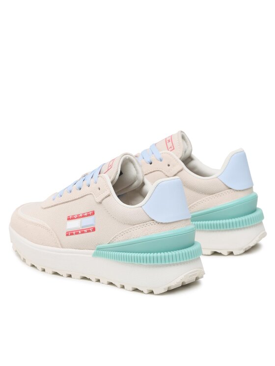 Tommy Jeans Tommy Jeans Sneakersy Tech. Runner EN0EN02028 Beżowy
