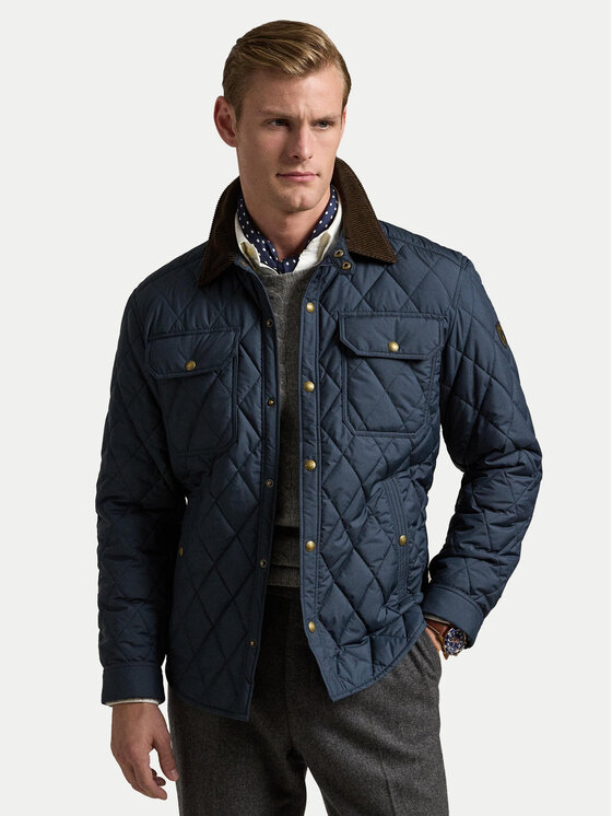 Polo Ralph Lauren Polo Ralph Lauren Bunda pro přechodné období 710876085003 Tmavomodrá Regular Fit
