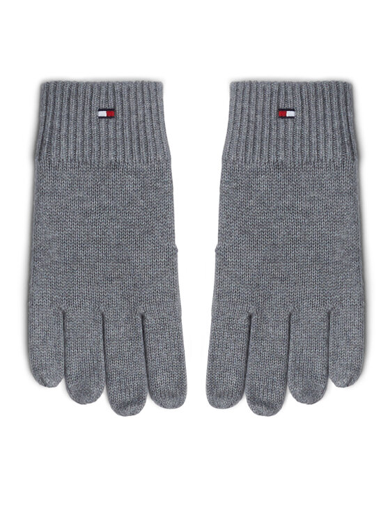 Herrenhandschuhe Tommy Hilfiger, Größe OS Grau Essentials AM0AM12845