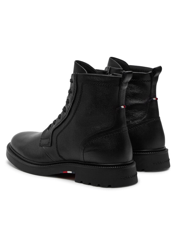 Tommy Hilfiger Tommy Hilfiger Μποτίνια FM0FM05183 Μαύρο