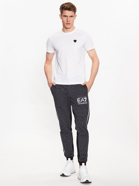 T-shirt 3RPT41 PJNTZ 1100 Bianco Regular Fit