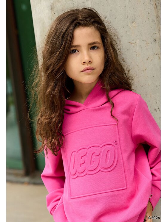 LEGO LEGO Bluza 11010295/446 Różowy Regular Fit