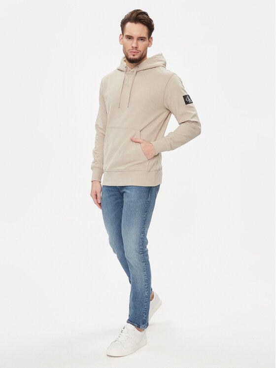 Calvin Klein Jeans Calvin Klein Jeans Μπλούζα J30J323430 Εκρού Regular Fit