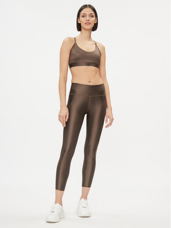 Reebok Reebok Спортен сутиен Holiday Lux IL4590 Зелен