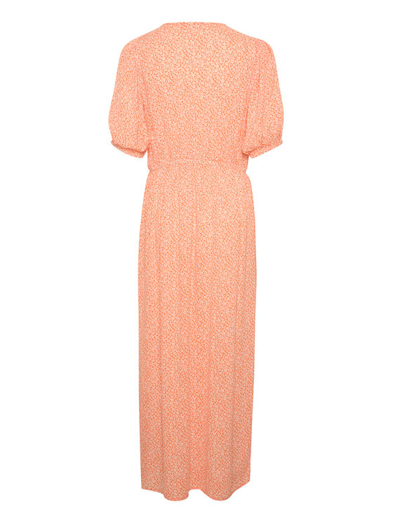 Kaffe Kaffe Літня сукня Isolde Amber 10507514 Оранжевий Regular Fit
