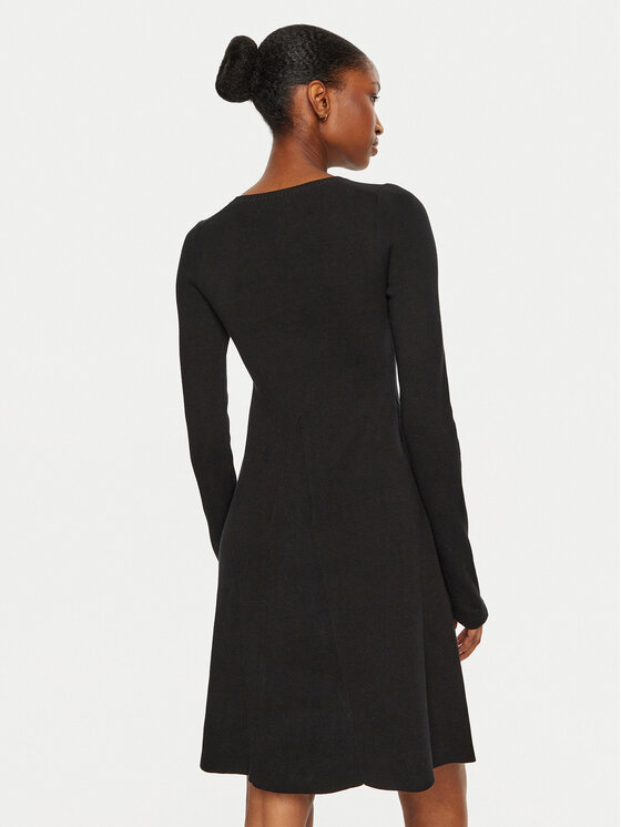 Calvin Klein Jeans Calvin Klein Jeans Strickkleid J20J224156 Schwarz Regular Fit