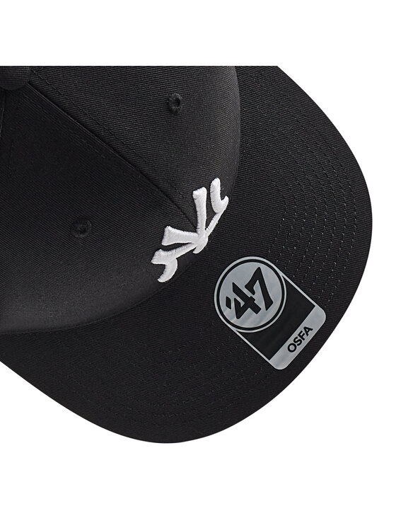 47 Brand 47 Brand Czapka z daszkiem Mlb New York Yankees B-RAC17CTP-BK Czarny