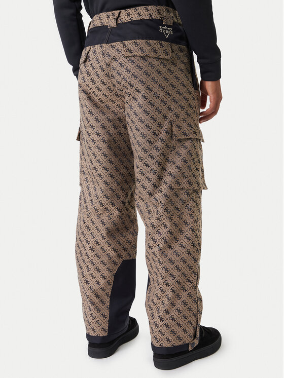 Guess Guess Гірськолижні штани M5BB77 WF182 Коричневий Regular Fit