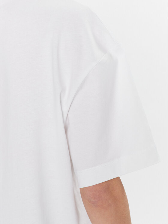 Calvin Klein Calvin Klein Tricou Photo Print Graphic K20K204995 Alb Relaxed Fit