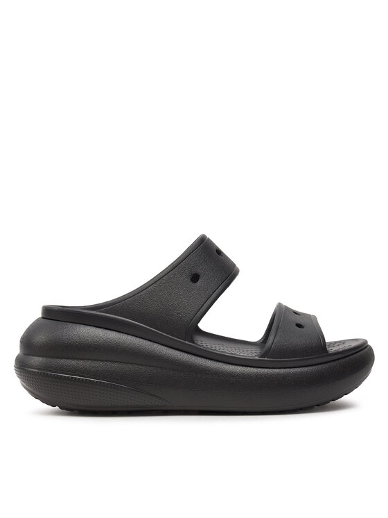 Damskie Klapki Crocs, Rozmiar 38/39, Czarne, Classic Crush Sandal 207670