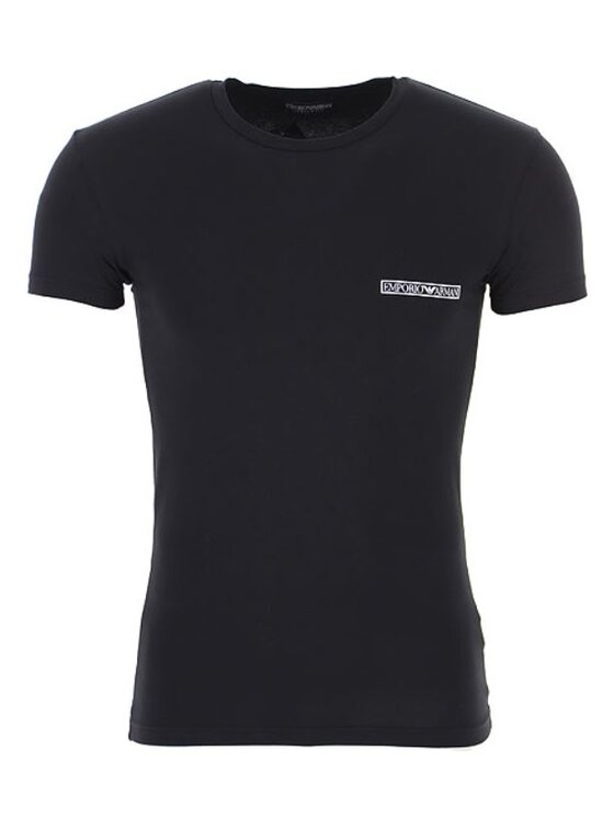 Emporio Armani Emporio Armani T-Shirt 111035 1A729 00020 Černá Slim Fit