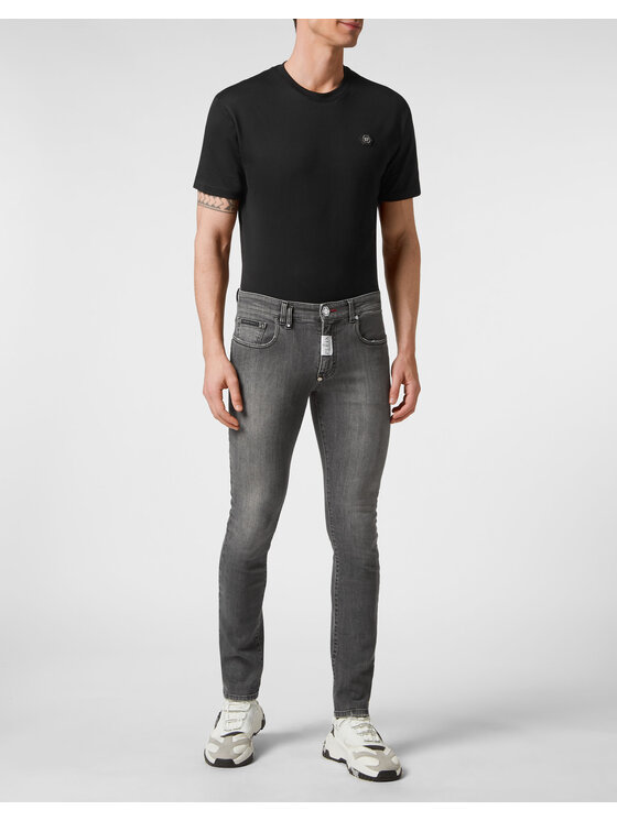 PHILIPP PLEIN PHILIPP PLEIN Jeansy 1679 Szary Slim Fit