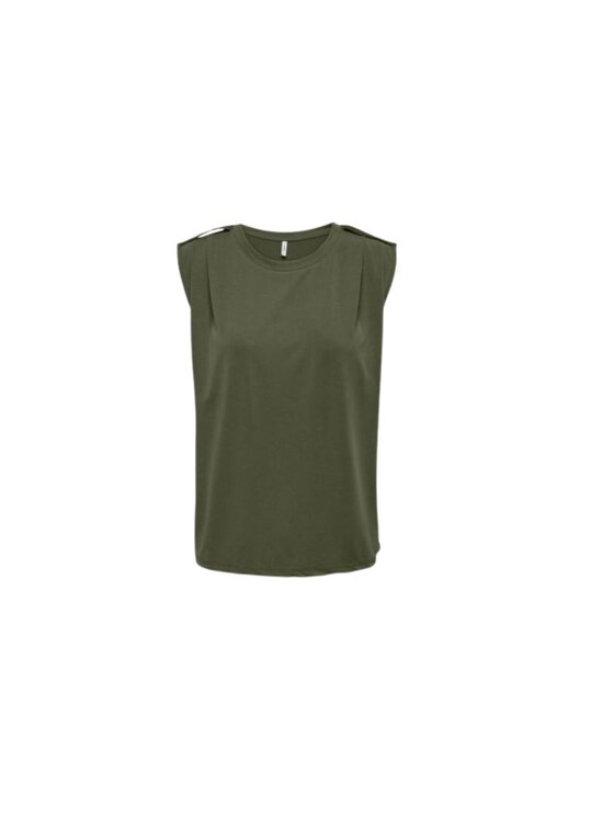 ONLY ONLY Τοπ onlfree life sl modal satin Πράσινο Regular Fit
