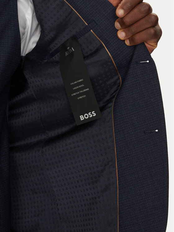 BOSS BOSS Oblek Jeckson 50540768 Tmavomodrá Regular Fit